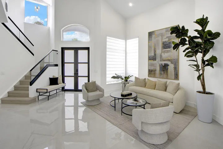 Perspective to Front Door