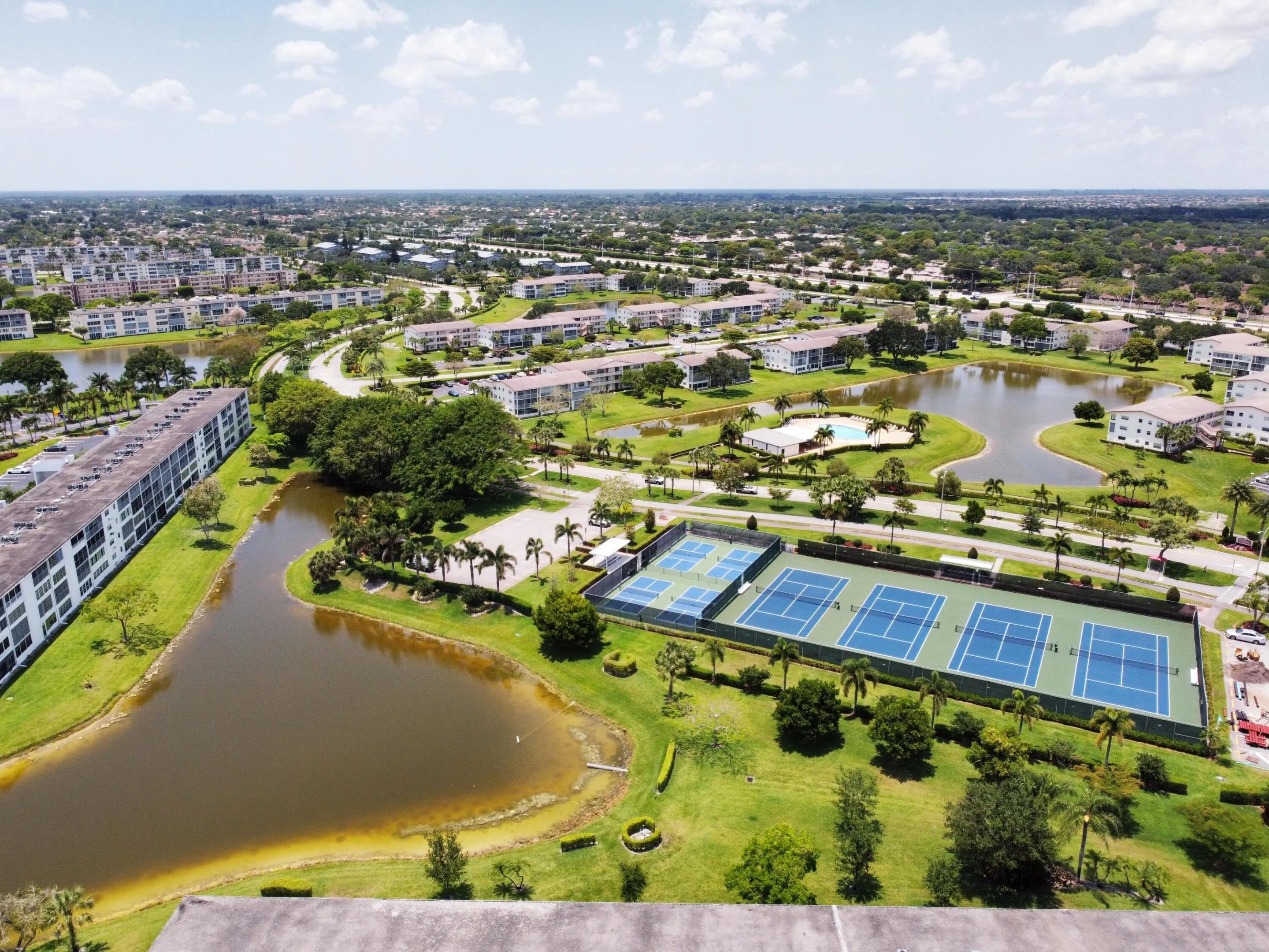 Pickleball courts at Newcastle