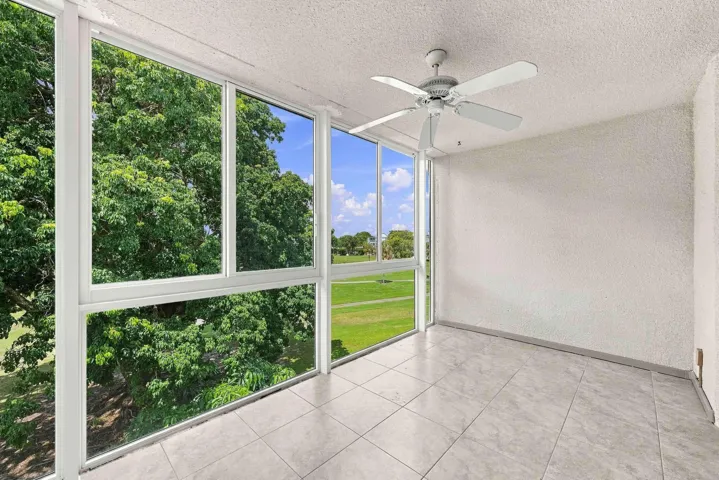 Enclosed patio