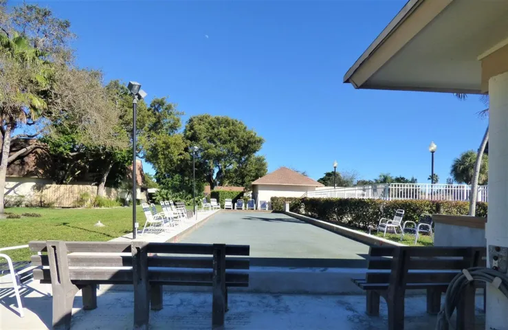 Bocce courts