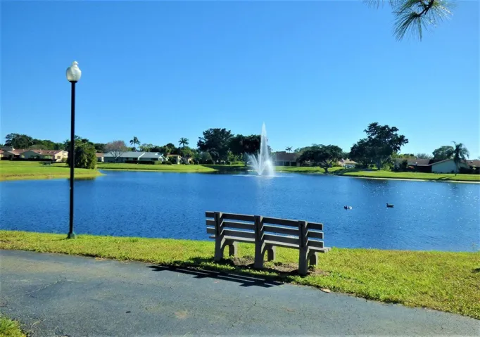 Pathway around lake