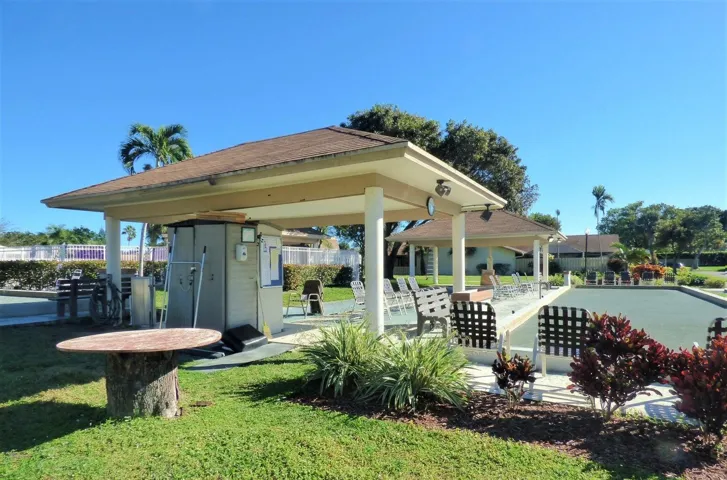 Bocce courts