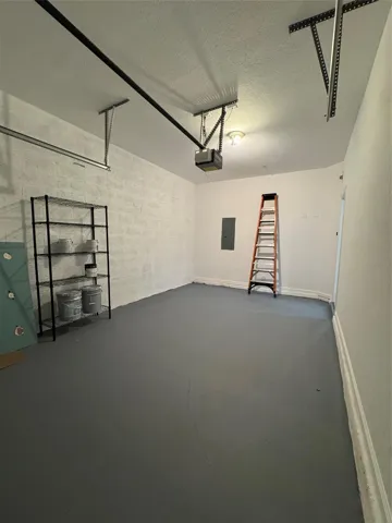 Freshly Painted Garage