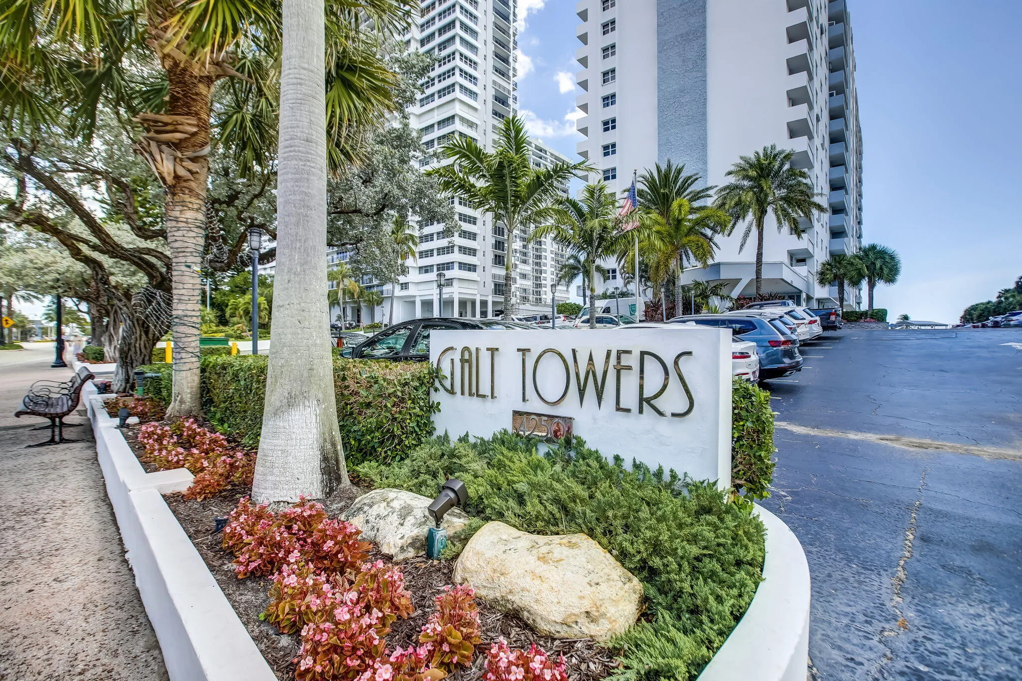 Located on Exclusive Galt Ocean Drive