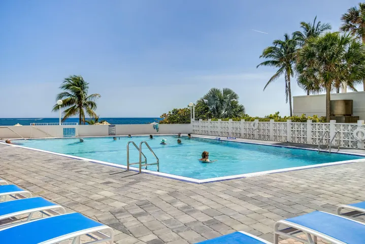 Resort Ocean Front Pool