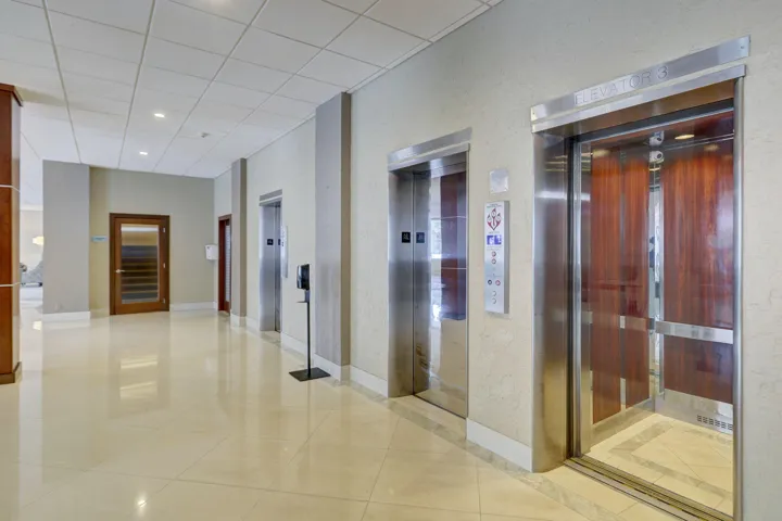 Elevators easy to access