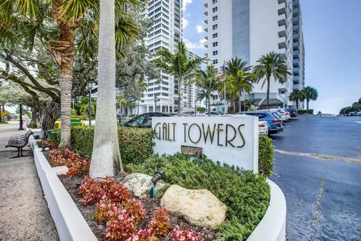 Located on Exclusive Galt Ocean Drive