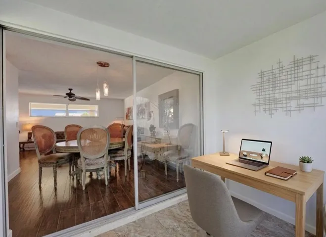 it can be used as an office