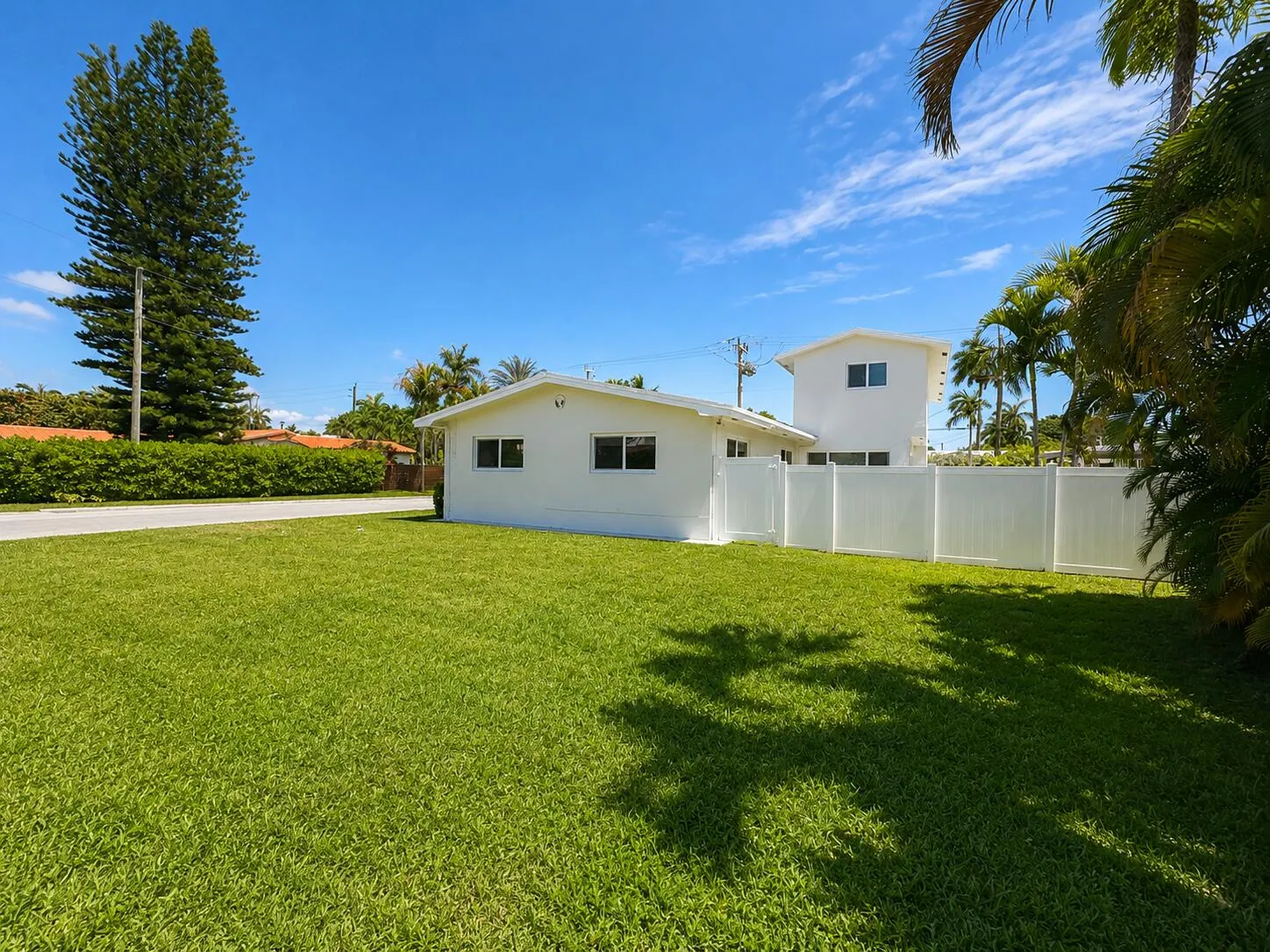 Exterior South View-Lawn
