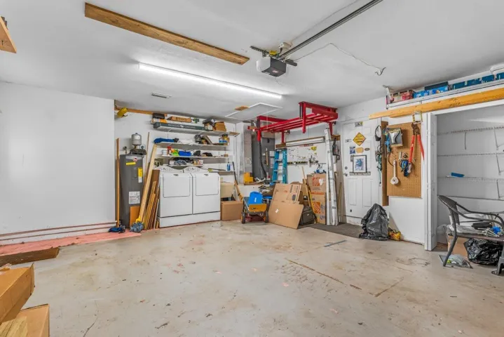 More closet space on other side of 2 car garage