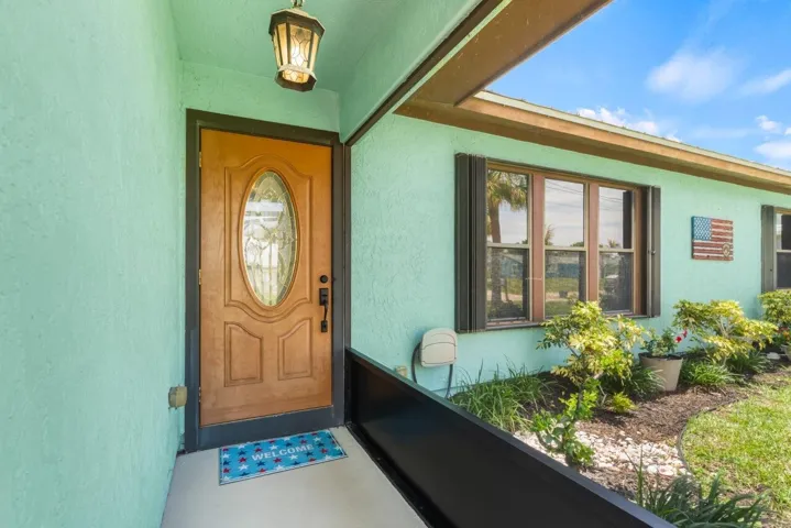 Screened in entry