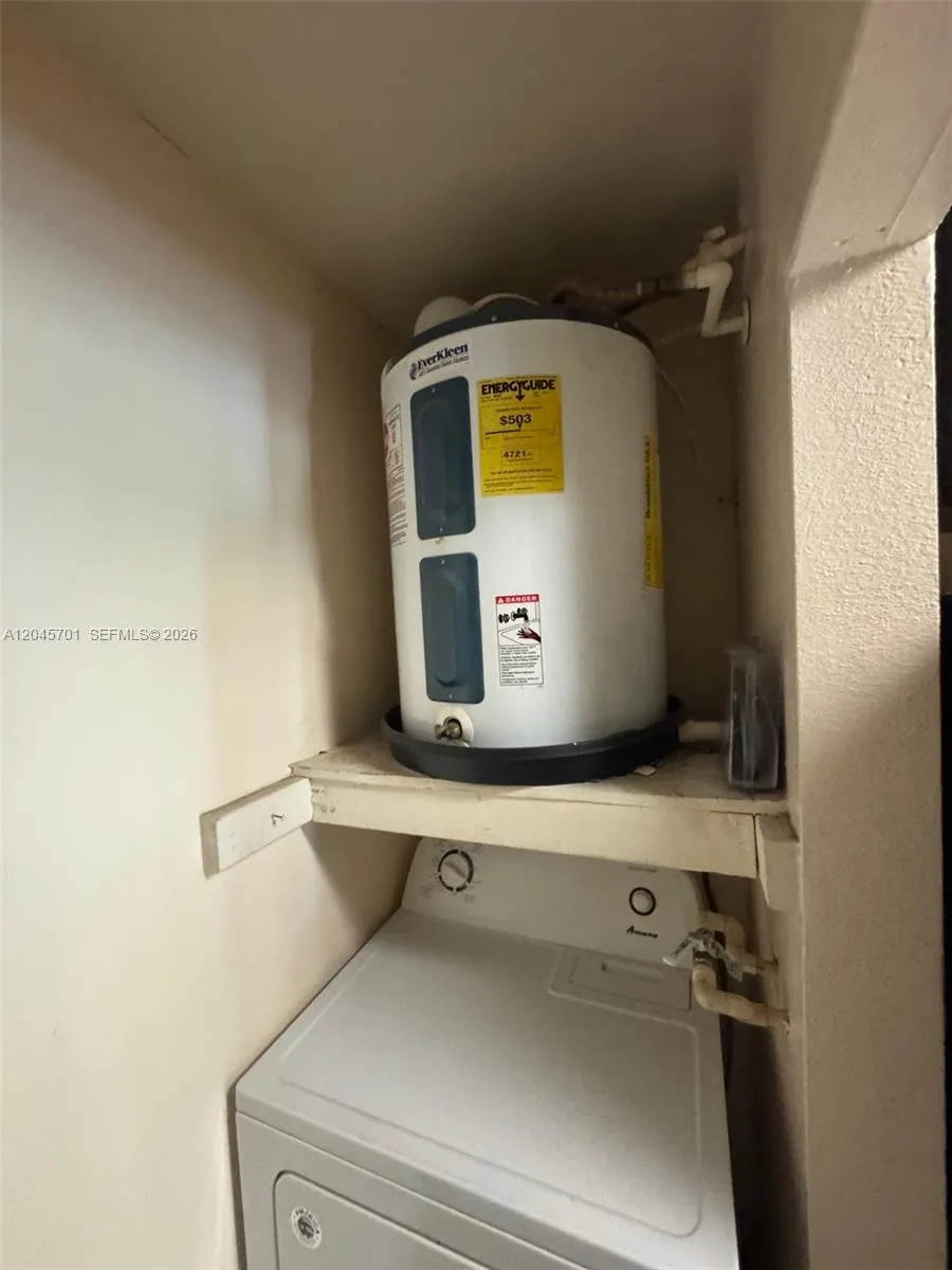 new washer just recently replaced