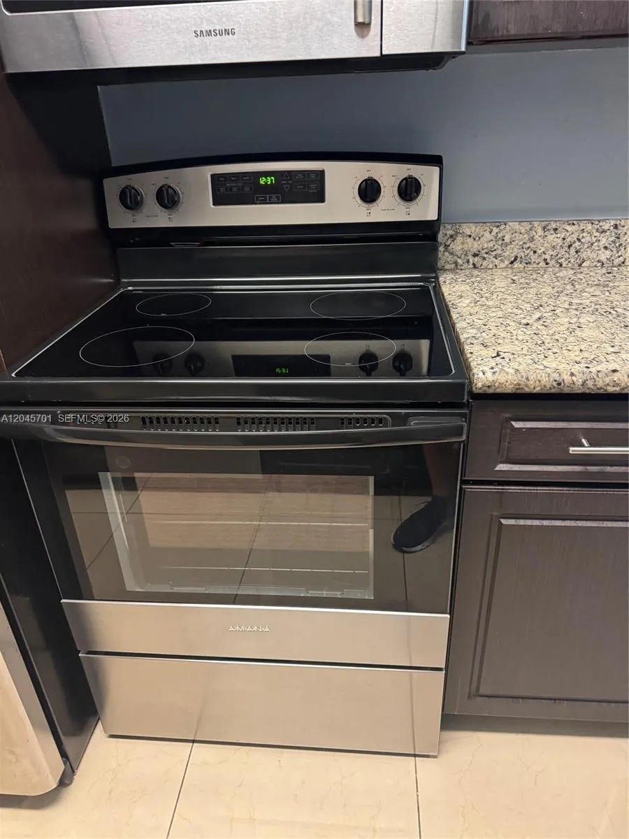 new stove just recently replaced