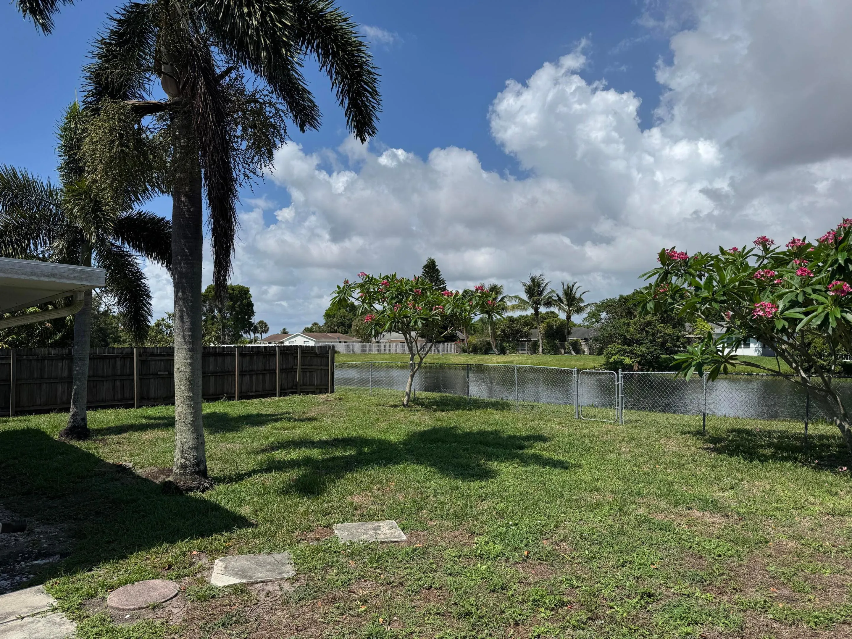 Backyard View of Lak