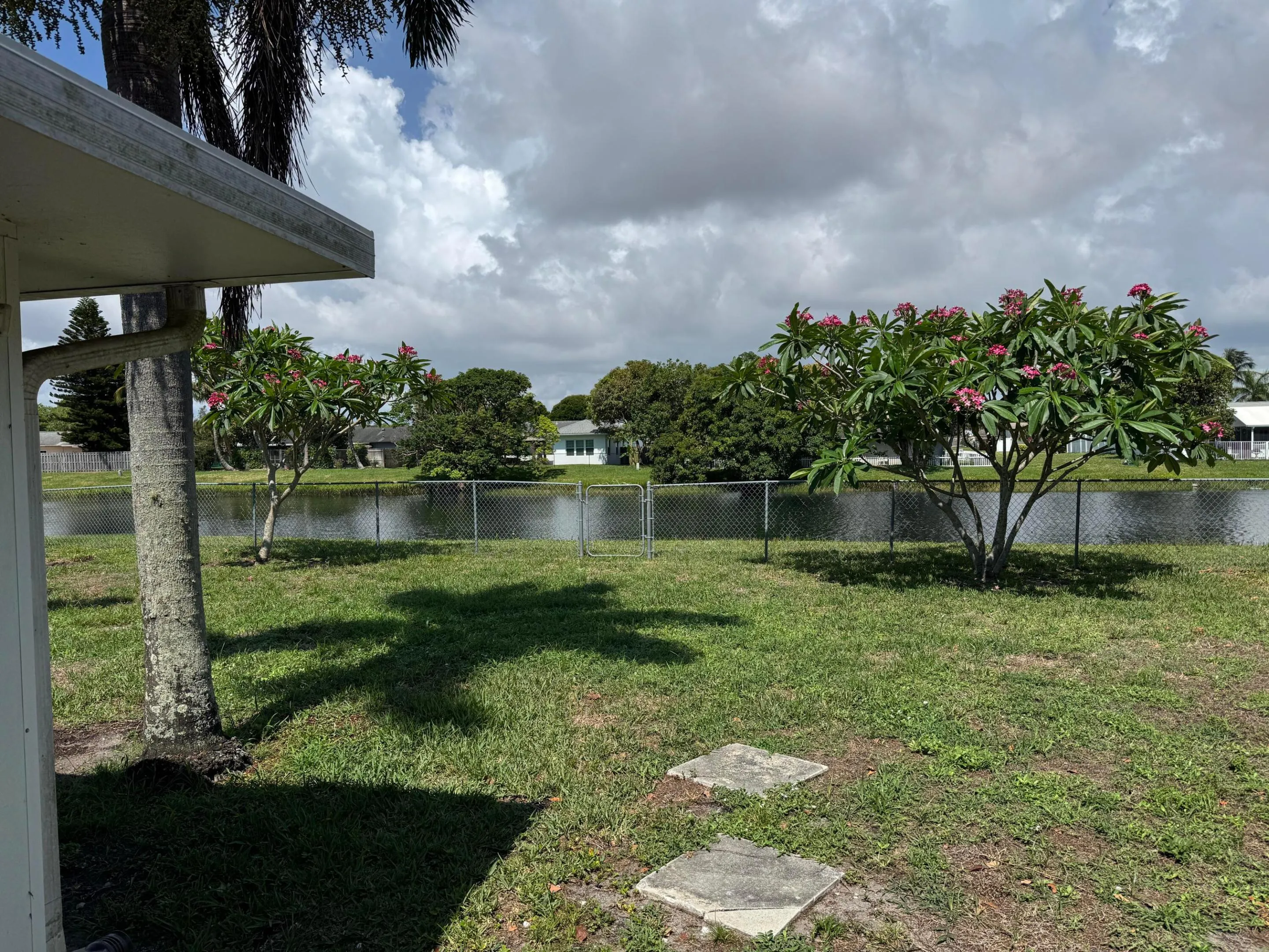 Backyard View of Lake