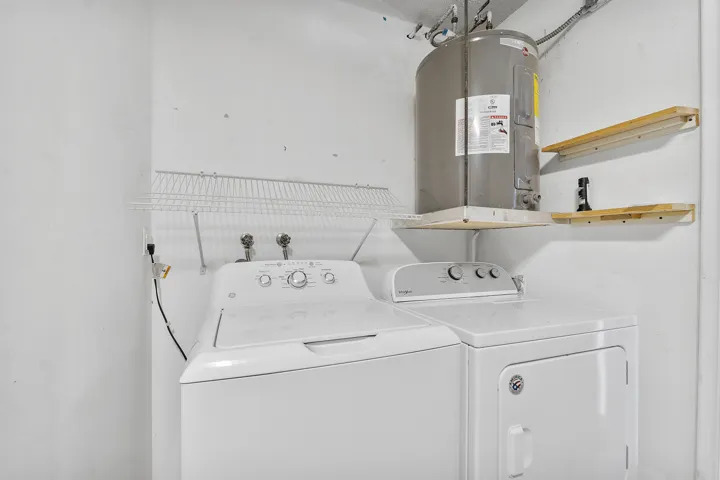 Washer/Dryer in garage