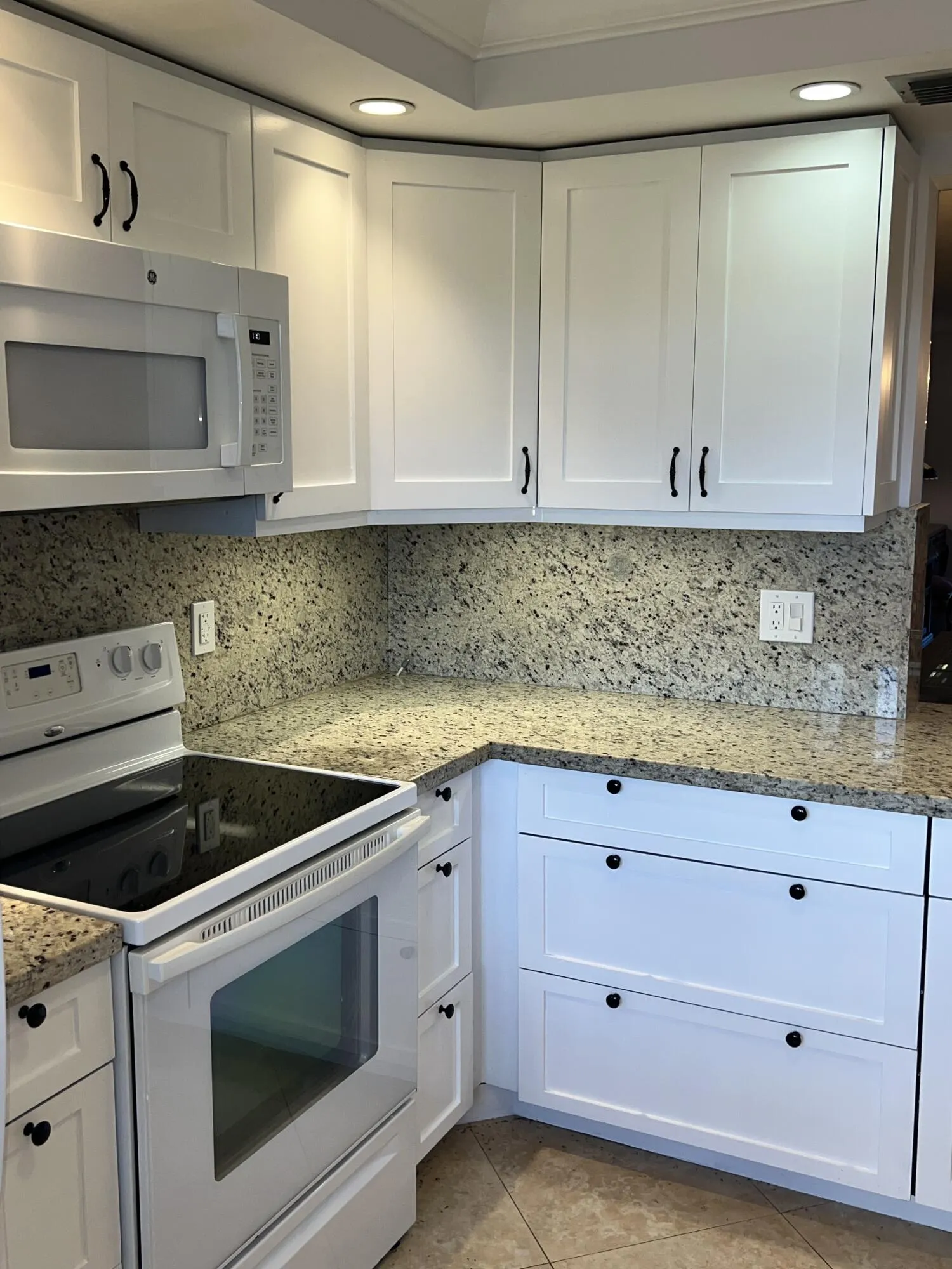 Kitchen with Recessed Lighting