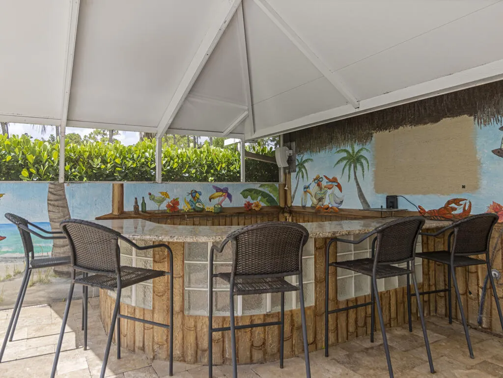 outdoor bar
