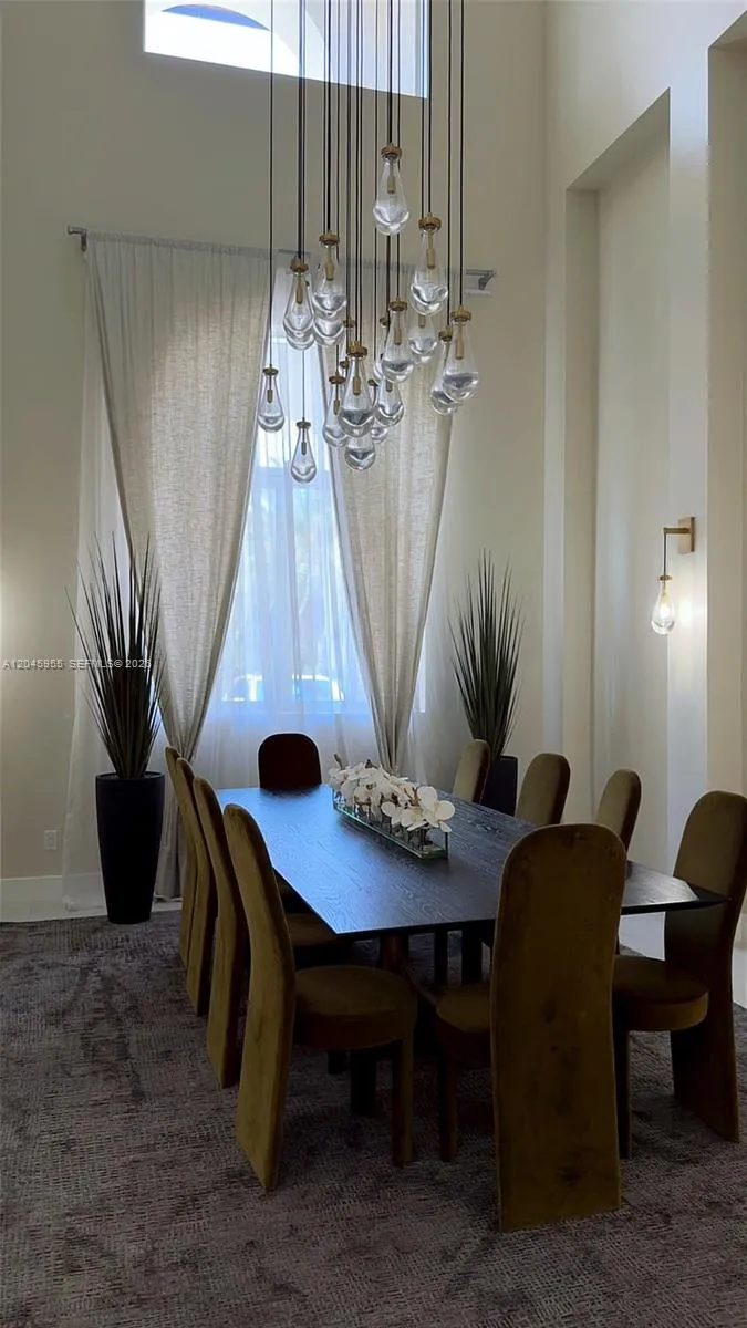 Formal dining area