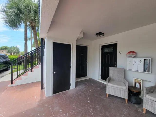 Front, kitchen, and storage doors