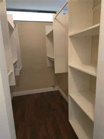 Master closet