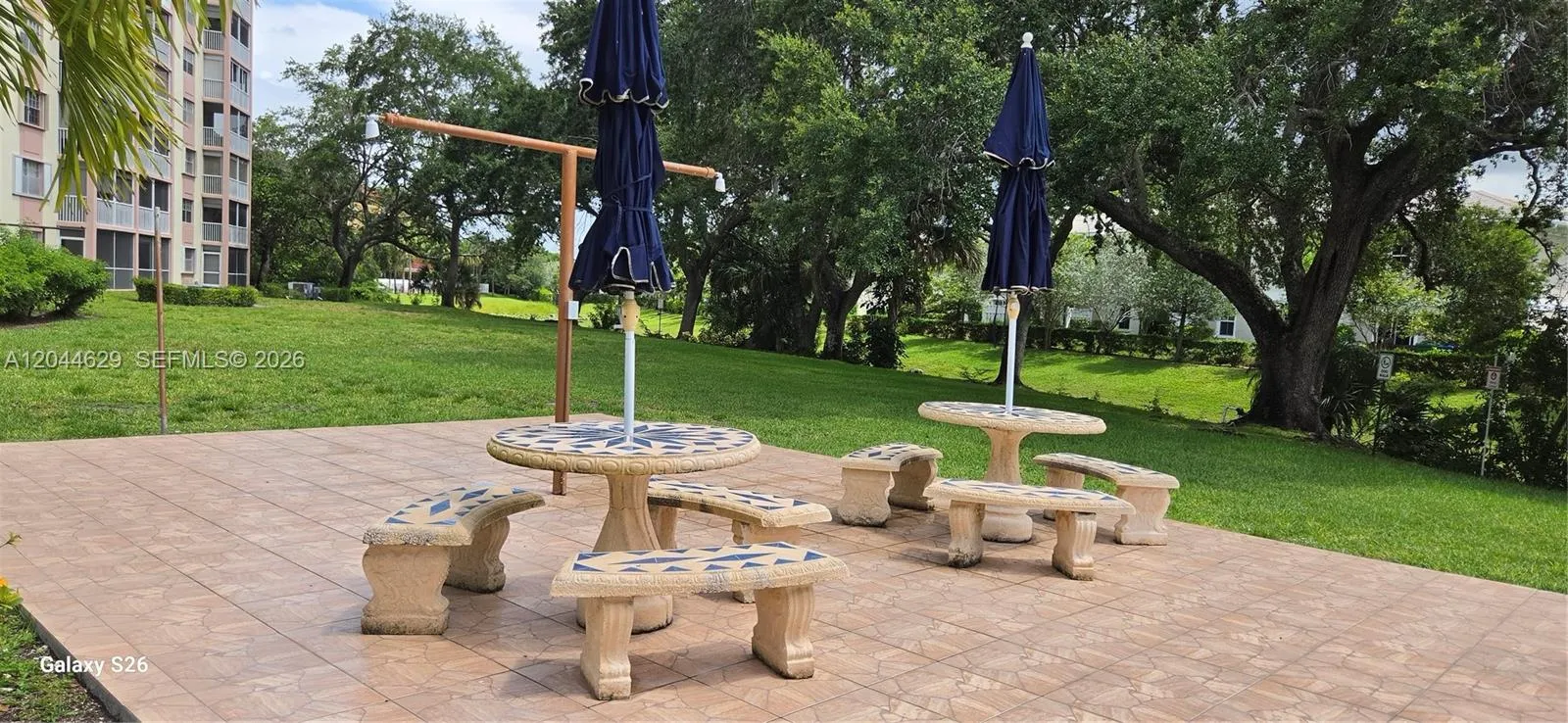 BBQ area