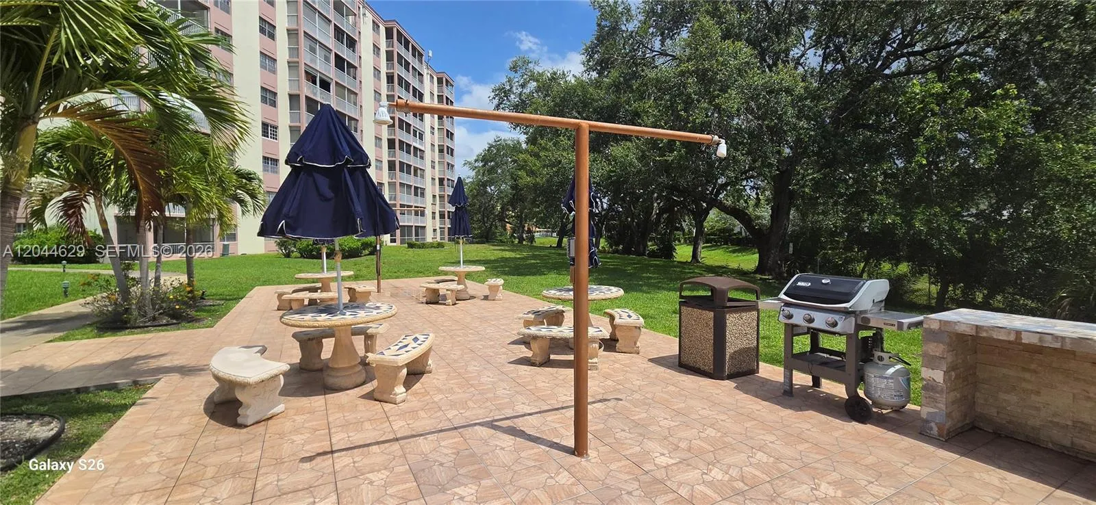 BBQ area