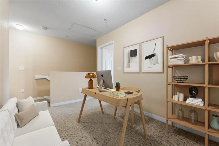 Virtually Staged as an Office/Den