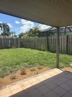 Fenced Yard