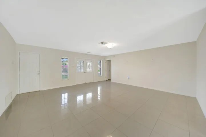 Main living area towards front