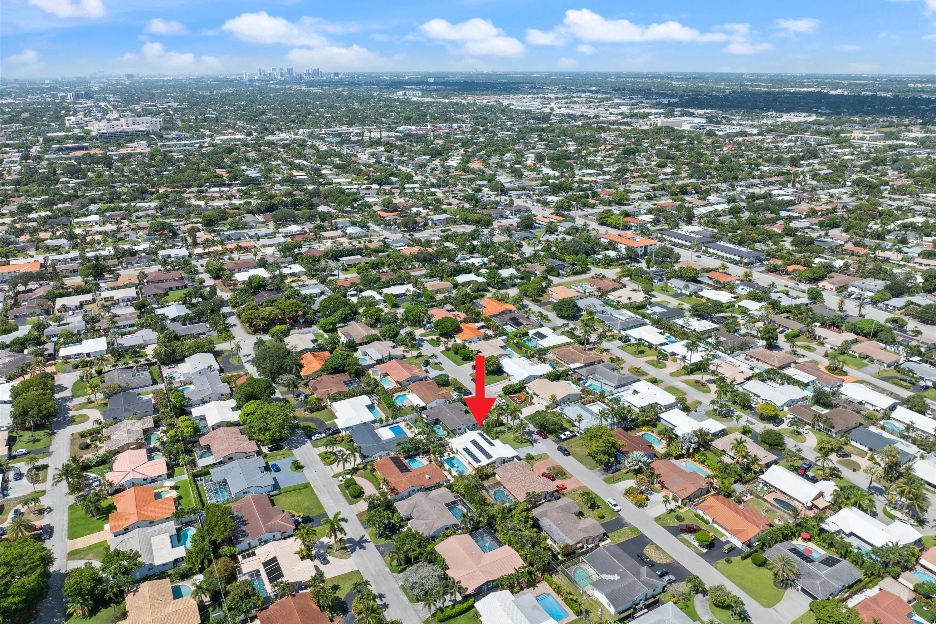 aerial view