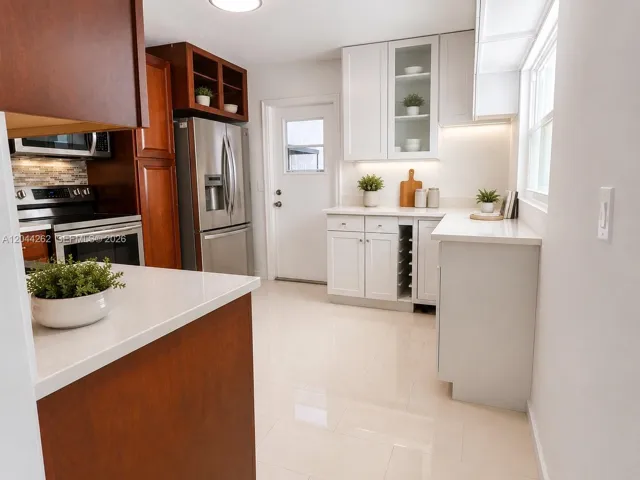Kitchen Virtually Staged