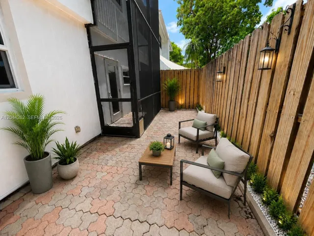 Patio Virtually Staged