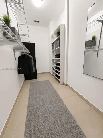 Walk-In Closets Virtually Staged
