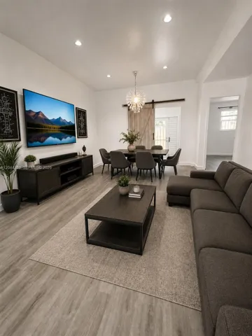 Living Room Virtually Staged