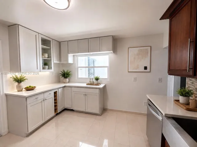 Kitchen Virtually Staged