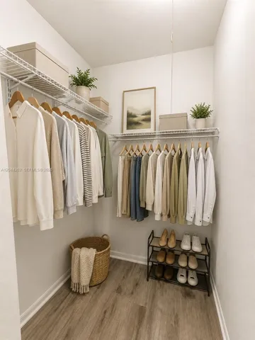 Walk-In Closets Virtually Staged