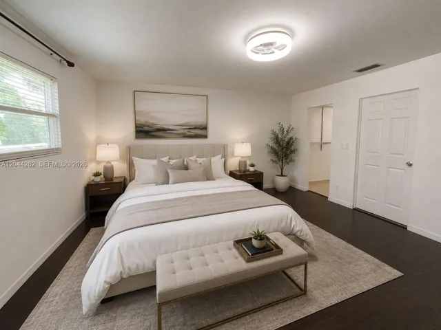 Primary Bedroom Virtually Staged