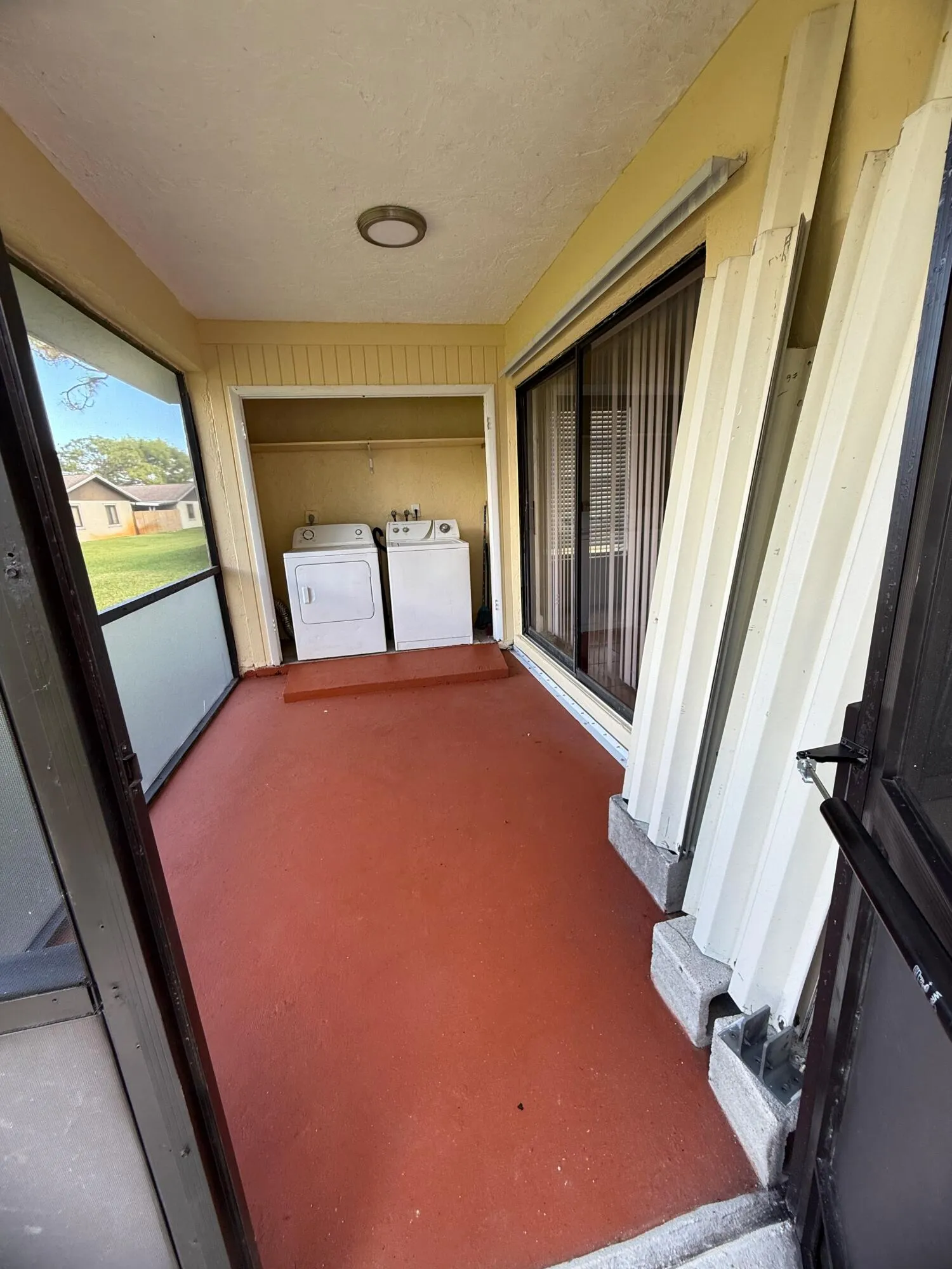 Washer and dryer do not convey, will be removed from the property