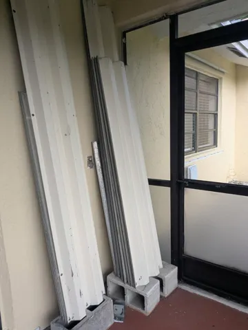 Hurricane shutters