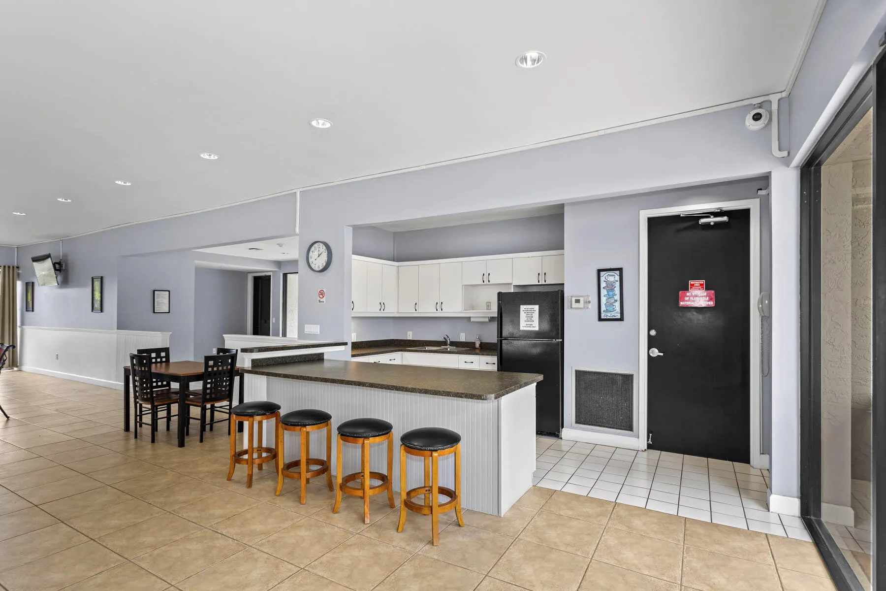 Clubhouse kitchen