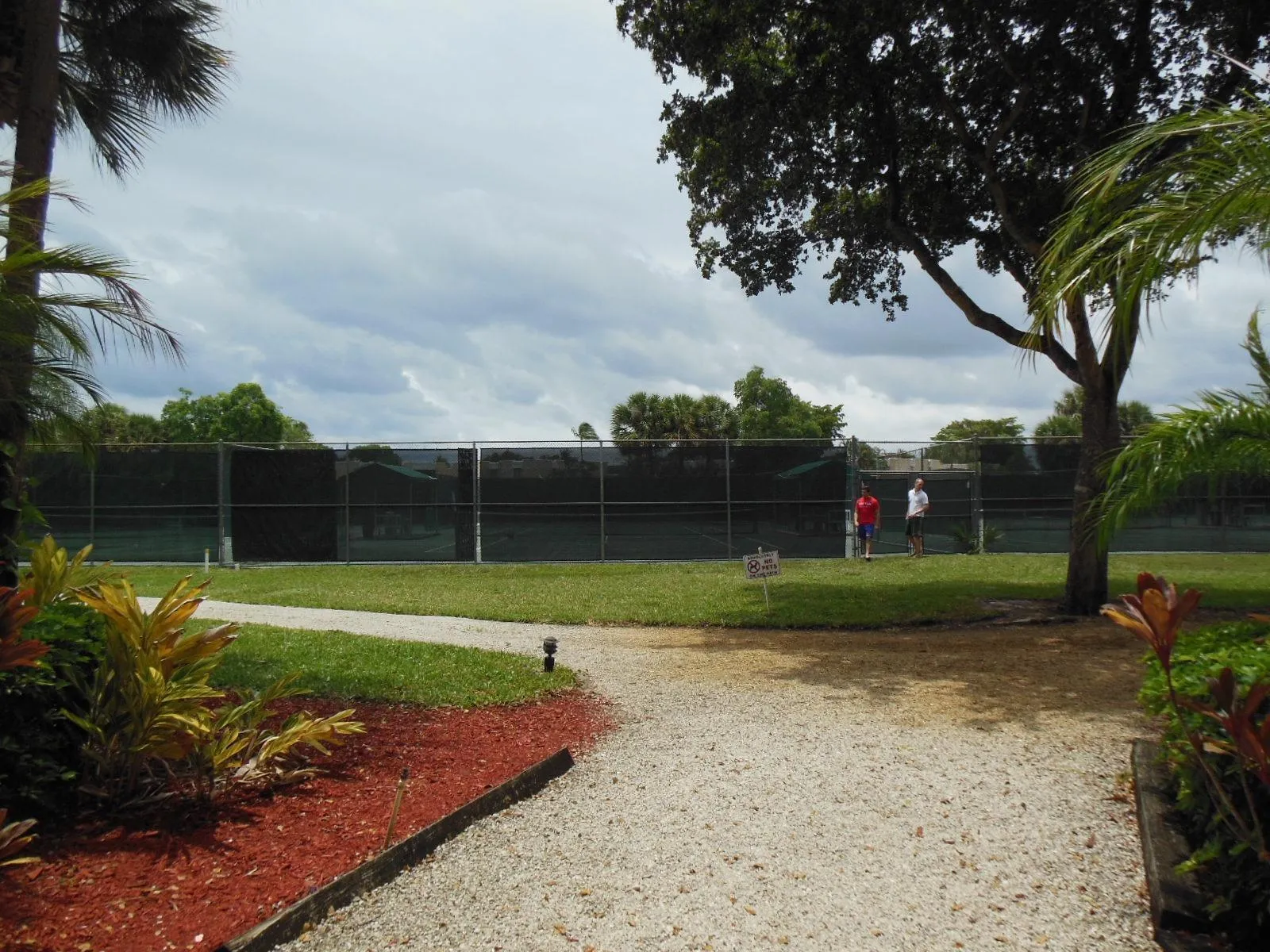 Tennis Courts Vew