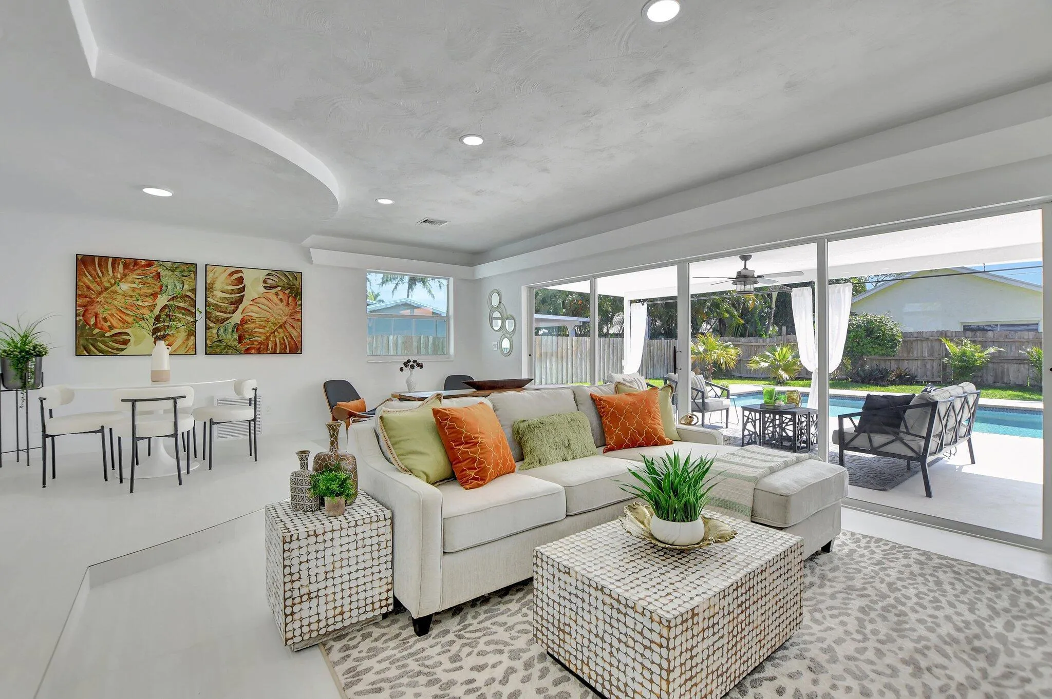 Large Living Room / Dining Area