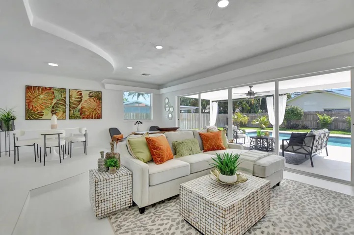 Large Living Room / Dining Area