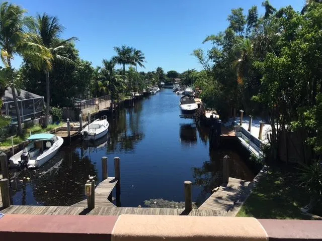 Canal, View from the condo