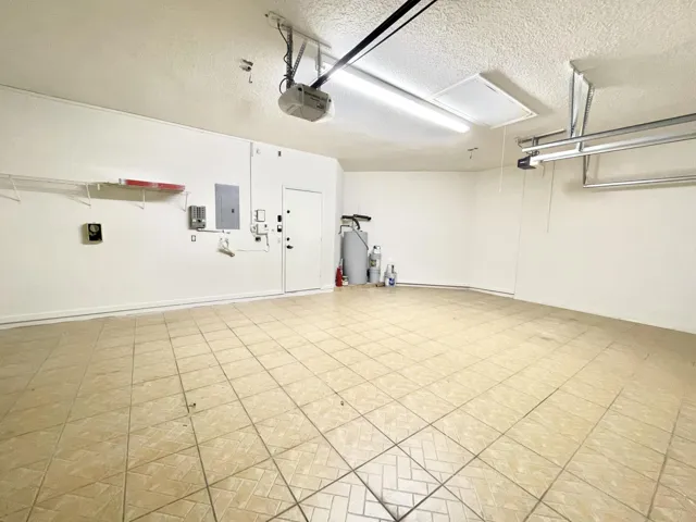 Spacious Tiled Garage