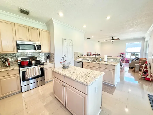 Open Granite Kitchen