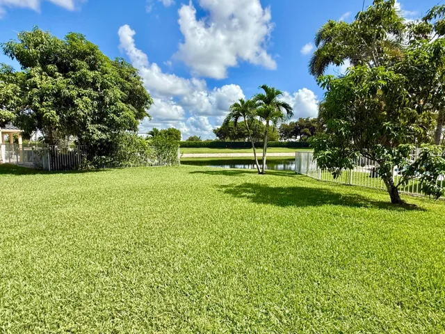 Spacious Backyard