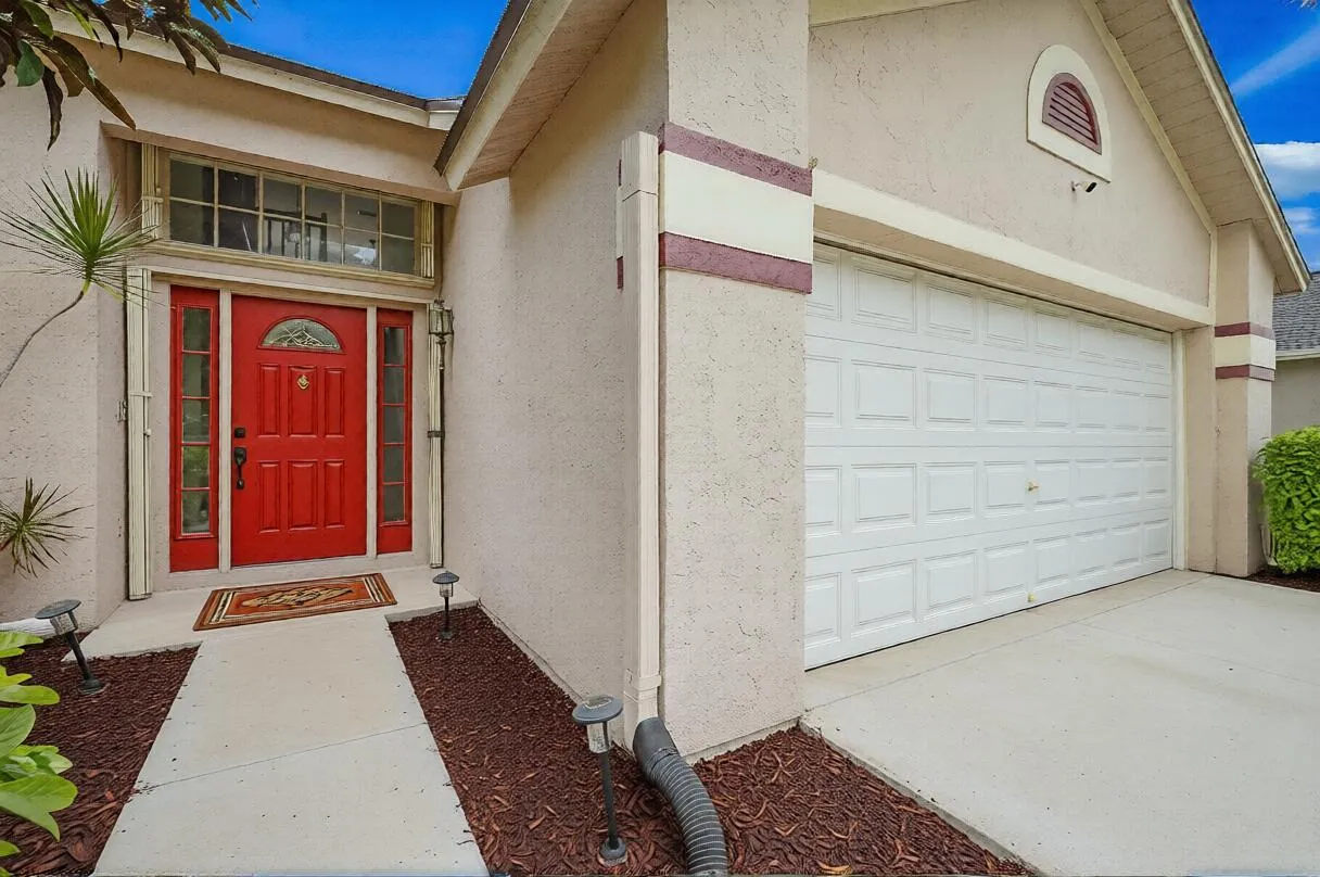 Front door area