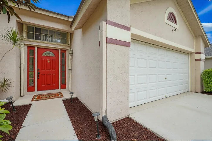 Front door area